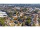 Aerial view of the neighborhood in Smyrna, GA with a mix of residential homes and lush trees at 5043 Bell Dr, Smyrna, GA 30080