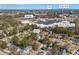 Aerial view shows the location of the home near I-75, Truist Park, Best Buy and Windy Ridge Pkwy at 5043 Bell Dr, Smyrna, GA 30080