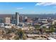 Skyline view of the Perimeter area with blue skies over homes and commercial businesses at 5043 Bell Dr, Smyrna, GA 30080