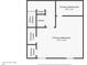 Floorplan of the second floor, featuring a primary bedroom, bathroom and closets at 5043 Bell Dr, Smyrna, GA 30080