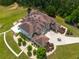 Sprawling estate featuring a luxury pool and landscaped grounds at 535 Waters Way, Fayetteville, GA 30215