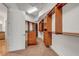 Walk-in closet featuring custom wood shelving and ample storage space at 535 Waters Way, Fayetteville, GA 30215