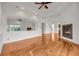 Spacious living room with hardwood floors, fireplace, and plenty of light at 535 Waters Way, Fayetteville, GA 30215