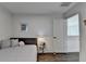 Bedroom with wood floors, simple decor, and a peaceful atmosphere at 3355 Olivia Ct, Cumming, GA 30041