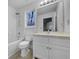 Bathroom featuring a vanity, a large mirror and a shower-tub combo at 641 Morningside Dr, Stockbridge, GA 30281