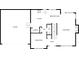 First floor plan featuring a garage, laundry room, dining room and kitchen at 641 Morningside Dr, Stockbridge, GA 30281