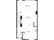 The first floor shows an open plan with a living room, dining area, kitchen, and water closet at 789 Liberty Commons Nw Dr, Atlanta, GA 30314