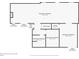 Basement floorplan featuring finished basement areas and storage spaces at 1090 Fountain Head Ln, Lawrenceville, GA 30043