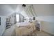Bedroom with white walls, carpet, and string lights hanging from the ceiling at 210 Wrights Mill Way, Canton, GA 30115