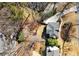 Aerial view of the home showing roof, driveway, yard, and surrounding area at 2078 Dayron Cir, Marietta, GA 30062