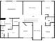 Second floorplan featuring four bedrooms and a laundry room at 1156 Madison Green Sw Ln, Mableton, GA 30126