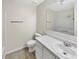 Bathroom featuring a vanity with storage, a toilet, and a shower/tub combination at 1485 Riverrock Trl, Riverdale, GA 30296