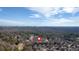Stunning aerial view of the property's neighborhood with easy access to the city skyline at 1235 King Springs Se Ct, Smyrna, GA 30080