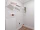 A simple storage room with white wire shelving at 160 Vandiver Rd, Canton, GA 30114