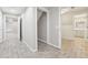 The hallway includes tile floors and connects the living spaces, creating a functional and cohesive layout at 1884 Point River Dr, Duluth, GA 30097
