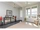 Elegant Foyer with hardwood floors, designer furniture and decor, and plenty of natural light at 600 Belshire Dr, Acworth, GA 30102