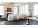 Bright open living area with fireplace and hardwood floors at 600 Belshire Dr, Acworth, GA 30102