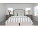 Serene bedroom with neutral tones, ample natural light, and stylish furnishings offers a relaxing retreat at 600 Belshire Dr, Acworth, GA 30102
