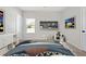 Whimsical bedroom with themed decorations, comfortable bed, and cozy beanbag chair at 112 Standford Dr, Mcdonough, GA 30252