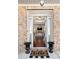 Open foyer with hardwood floors and a view to the living room at 112 Standford Dr, Mcdonough, GA 30252