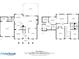 Detailed floor plan for both levels of the home showcasing the layout and room dimensions at 4000 Rockingham Dr, Roswell, GA 30075