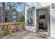 View of the wooden deck featuring a welcome mat, and an adjacent door at 1322 Stanley Park Dr, Decatur, GA 30033