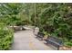 Relaxing benches along the PATH trail, close to the property, providing a peaceful retreat in a scenic setting at 1322 Stanley Park Dr, Decatur, GA 30033