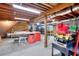 Unfinished basement with exposed beams, ductwork, concrete floor, and ample space for a workshop at 3064 Zermatt Way, Snellville, GA 30078