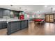Basement bar area with a pool table and entertainment area at 2885 Towne Village Dr, Duluth, GA 30097