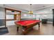 Basement featuring entertainment room with a pool table and media room at 2885 Towne Village Dr, Duluth, GA 30097