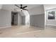 Bedroom featuring a large window, neutral colored walls and carpet at 2885 Towne Village Dr, Duluth, GA 30097