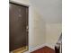 Interior view of the unit's entry door with a unit number at 327 3Rd Ne St # 1, Atlanta, GA 30308