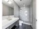 Modern bathroom features a glass enclosed shower, sleek vanity, and stylish fixtures at 1820 Peachtree Nw St # 1207, Atlanta, GA 30309