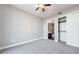 Spacious bedroom with attached bathroom and closet at 1820 Peachtree Nw St # 1207, Atlanta, GA 30309