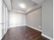 Bright and airy bedroom with hardwood floors and modern fixtures at 1820 Peachtree Nw St # 1207, Atlanta, GA 30309