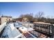 This roof top deck has lots of seating, table, and views at 307 Cherokee Se Ave # 9, Atlanta, GA 30312