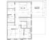 Detailed second floor plan featuring bedrooms, baths and terrace layout at 10849 Serenbe Ln, Chattahoochee Hills, GA 30268
