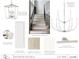 Interior details featuring lighting, oak treads, door style and polished nickel hardware at 10849 Serenbe Ln, Chattahoochee Hills, GA 30268