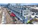 Modern condominium complex with vibrant street-level retail and walkable urban setting at 661 Auburn Ne Ave # 10, Atlanta, GA 30312