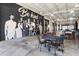 Bright dining area featuring industrial design and a mural wall at 1637 Duncan Nw Dr, Atlanta, GA 30318