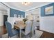 Well-lit dining area showcasing a dining table with seating for six and stylish decor at 1637 Duncan Nw Dr, Atlanta, GA 30318