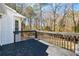 Spacious back deck overlooking lush backyard at 2971 Ruby Ct, Powder Springs, GA 30127