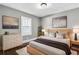 Cozy bedroom features stylish decor, soft rug, and modern furniture at 2006 Conrad Se Ave, Atlanta, GA 30315