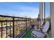 Relaxing balcony with cozy seating and city views, great for enjoying outdoor living at 1418 Dresden Ne Dr # 355, Atlanta, GA 30319