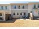 Exterior backyard shot showcasing the home's patio and outdoor space at 3037 Ferrington Way, Smyrna, GA 30080