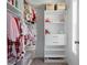 Walk-in closet with organized shelving and ample storage for clothes, shoes, and accessories at 3037 Ferrington Way, Smyrna, GA 30080