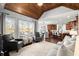 Spacious living room area connects to a bright kitchen and dining area in an open floor plan at 5245 Wilshire Xing, Cumming, GA 30040