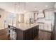 Gourmet kitchen featuring granite counters, stainless steel appliances and a large island at 2435 Portsmouth Ct, Marietta, GA 30064