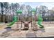 Community playground features slides, climbing structures, and a safety-conscious design at 724 Eastwood Rise, Stone Mountain, GA 30087