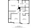 Second floor plan showing primary bedroom, bedrooms, bathrooms, and laundry at 113 Plumeria St, Canton, GA 30114